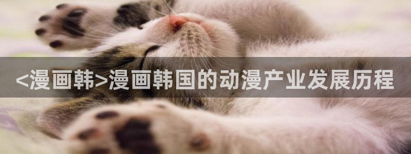 香蕉漫画漫画书阅读下拉式：<漫画韩>漫画韩国的动漫产业发展历程