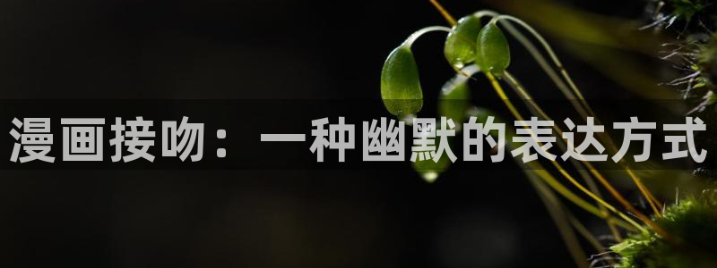 香蕉文化漫画小说最新版本更新内容：漫画接吻：一种幽默的表达方式